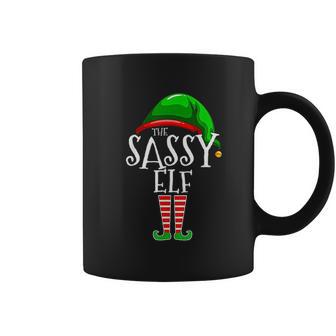 The Sassy Elf Family Matching Group Christmas Gift Funny Coffee Mug | Favorety