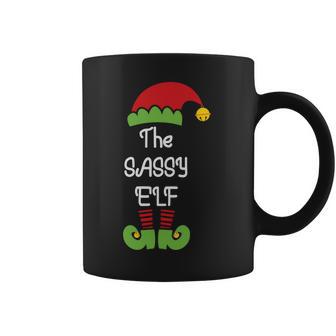 The Sassy Elf Matching Christmas Holiday Gift Coffee Mug | Favorety UK