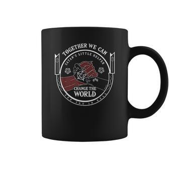 Satans Little Helper Evil Hands Devil Satanic Pentagram Coffee Mug | Favorety AU