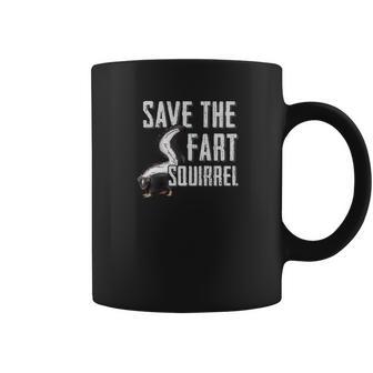 Save The Fart Squirrel Skunk Works Stinky Gift Coffee Mug | Favorety UK