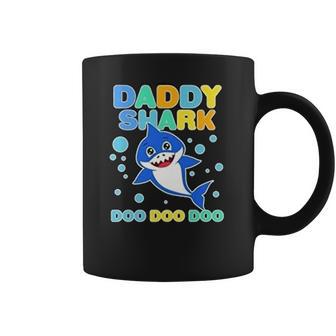 Scary Daddy Shark Doo Doo Doo Dad Birthday Gifts Coffee Mug | Favorety CA