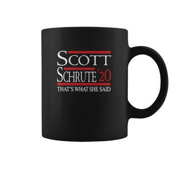 Scott Schrute 20 Thats What She Said Coffee Mug | Favorety UK