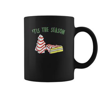 The Season Little Debbie Inspired Christmas Tree Snack Cake Coffee Mug | Favorety CA