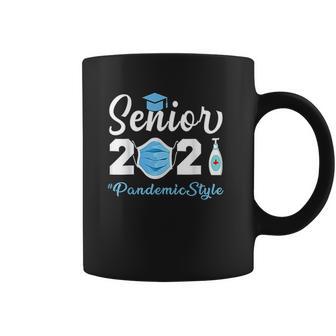 Senior 2021 Pandemic Style Social Distancing Coffee Mug | Favorety DE