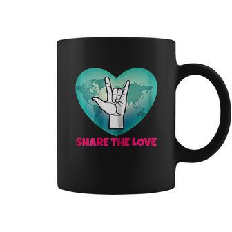 Share The Love Asl Gift Coffee Mug | Favorety AU