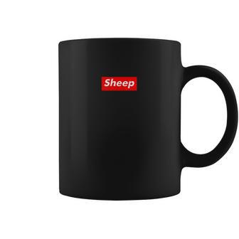 Sheep Box Logo Parody Tee Coffee Mug | Favorety UK