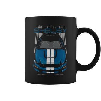 Shelby Gt350 Blue White Coffee Mug | Favorety CA