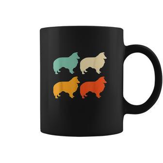 Sheltie Gift For Dog Lover Retro Sheltie Vintage Sheltie Coffee Mug | Favorety CA