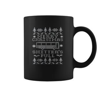 Shitters Full Christmas Camping Coffee Mug | Favorety