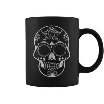 Simple Day Of The Dead - Sugar Skull Coffee Mug | Favorety UK