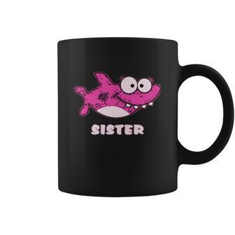 Sister Of The Baby Shark Birthday Coffee Mug | Favorety UK