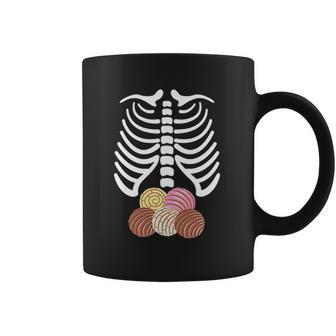 Skeleton Rib Cage Mexican Pan Dulce Concha Coffee Mug | Favorety DE