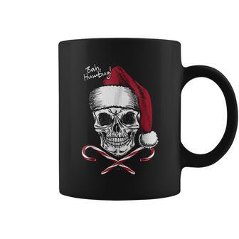 Skull Bah Humbug Christmas Funny Santa Coffee Mug | Favorety DE