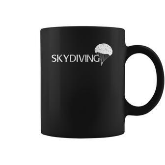 Skydiving Parachute Logo Coffee Mug | Favorety