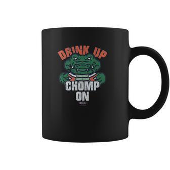 Smack Apparel Florida Football Fans Drink Up Chomp On Coffee Mug | Favorety CA