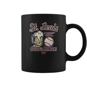 Smack Apparel St Louis Baseball Fans A Drinking Town Coffee Mug | Favorety