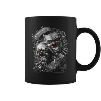 Smile Now Cry Later Drama Lowrider Chicano Art David Gonzales Dga Coffee Mug | Favorety AU