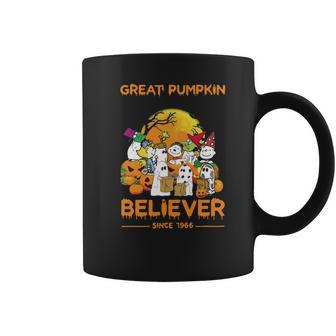 Snoopy Brown’S Ghost Great Pumpkin Believer Since 1966 Shirt Coffee Mug | Favorety AU