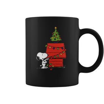 Snoopy And Christmas Tree Coffee Mug | Favorety UK