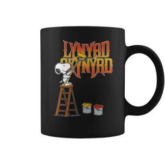 Snoopy Drawing Lynyrd Skynyrd Coffee Mug | Favorety UK