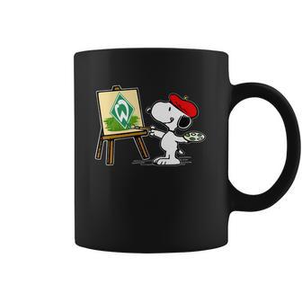 Snoopy Drawing Werder Bremen Coffee Mug | Favorety DE