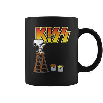 Snoopy Paint Kiss Coffee Mug | Favorety AU