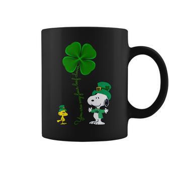 Snoopy Shamrock You Are My Four Leaf Clover Coffee Mug | Favorety