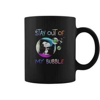 Snoopy Stay Out Of My Bubble Shirt Coffee Mug | Favorety UK