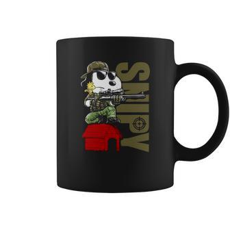 Snoopy And Woodstock Snipy Shirt Coffee Mug | Favorety