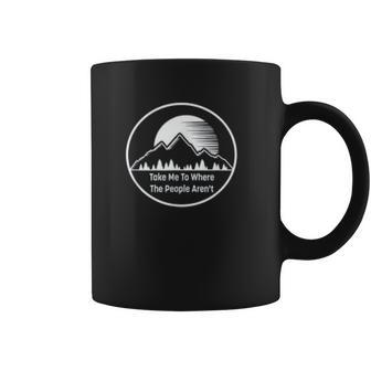 Social Distancing Take Me Coffee Mug | Favorety