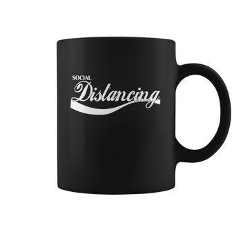 Social Distancing Cola Logo Coffee Mug | Favorety UK