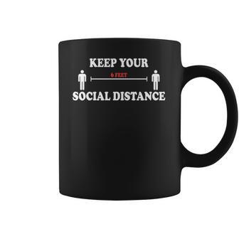 Social Distancing Social Distance Anti Disease Coffee Mug | Favorety