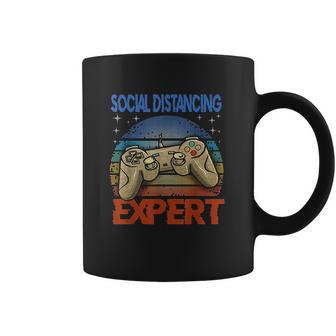 Social Distancing Expert Gaming Video Gamer Coffee Mug | Favorety DE