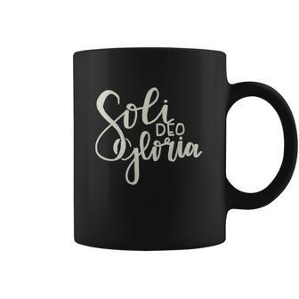 Soli Deo Gloria To The Glory Of God Alone Coffee Mug | Favorety