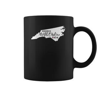 Somebody In North Carolina Loves Me Gift Coffee Mug | Favorety UK