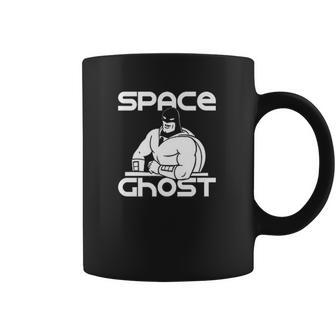 Space Ghost Line Art Space Ghost At Desk Coffee Mug | Favorety