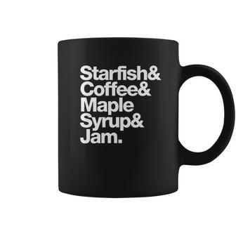 Starfish And Coffee Maple Syrup And Jam Coffee Mug | Favorety DE