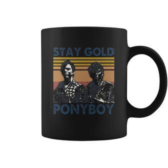 Stay Gold Ponyboy Vintage Coffee Mug | Favorety