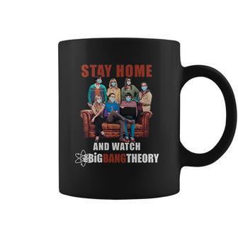 Stay Home And Watch Funny Social Distancing Coffee Mug | Favorety UK