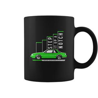 Step It Up A Notch Fox Body Ford Mustang T-Shirt Limted Edition Coffee Mug | Favorety DE