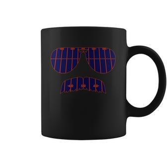 Strange Cargo Football Ditka Glasses And Stache Coffee Mug | Favorety UK