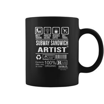 Subway Sandwich Artist Coffee Mug | Favorety