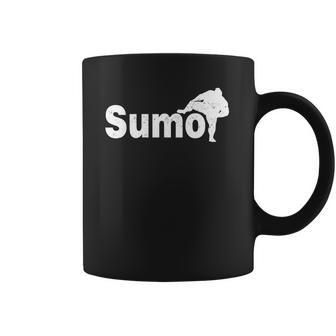 Sumo Japanese Fighter Logo Coffee Mug | Favorety