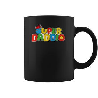 Super-Daddio Funny Dad Daddy Father Video Game Lovers Coffee Mug | Favorety AU