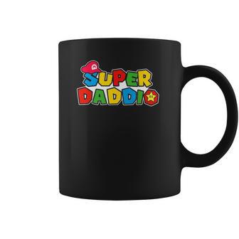 Super Daddio Funny Dad Daddy Fathers Day Video Game Lover Coffee Mug | Favorety AU