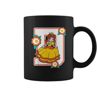 Super Mario Daisy Flowers Poster Graphic Coffee Mug | Favorety UK