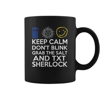 Superwholock T Shirts - Keep Calm Grab The Salt Dont Blink Coffee Mug | Favorety DE