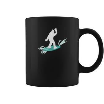 Surfing Bigfoot In Hawaii Aloha Tiki Bar Luau Party Coffee Mug | Favorety AU