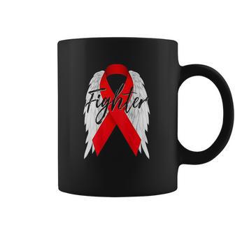 Survivor Red Ribbon Recovery Coffee Mug | Favorety AU