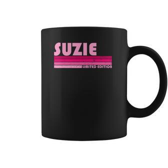 Suzie Name Personalized Retro Vintage 80S 90S Birthday Coffee Mug | Favorety